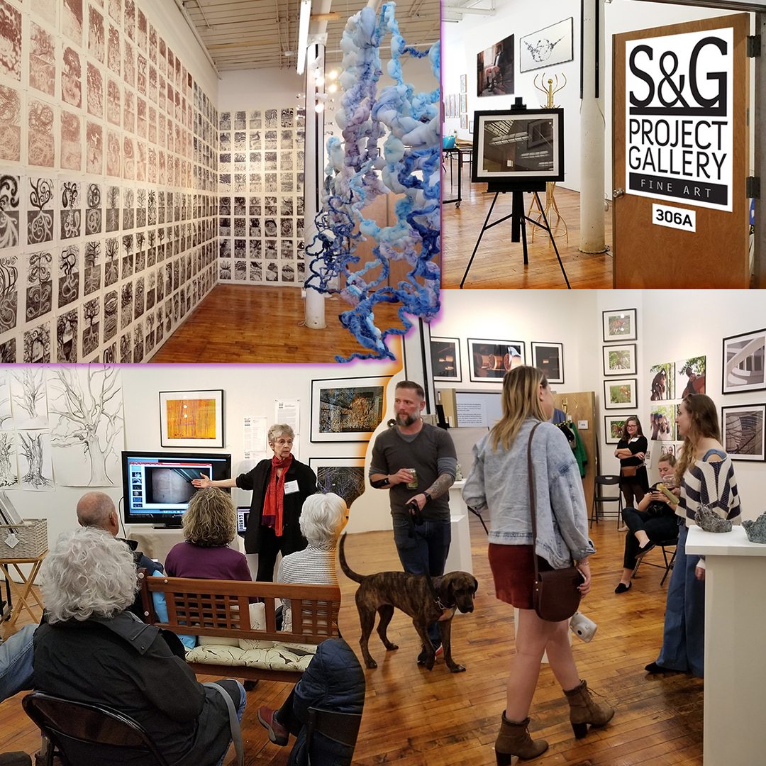 collage of images from gallery years