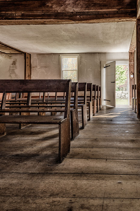 Image of Apponegansett Meetinghouse by Jean Schnell